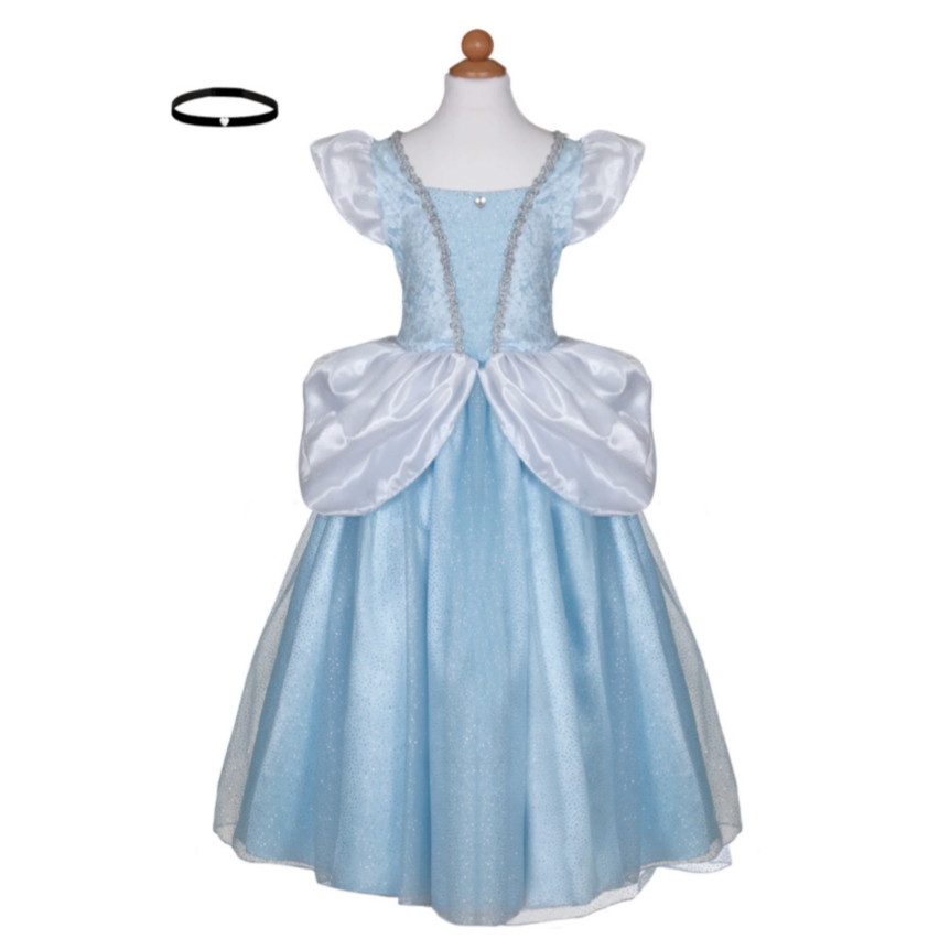 Cinderella Kostüm / Prinzessinnen Kleid - handgenähtes Kostüm