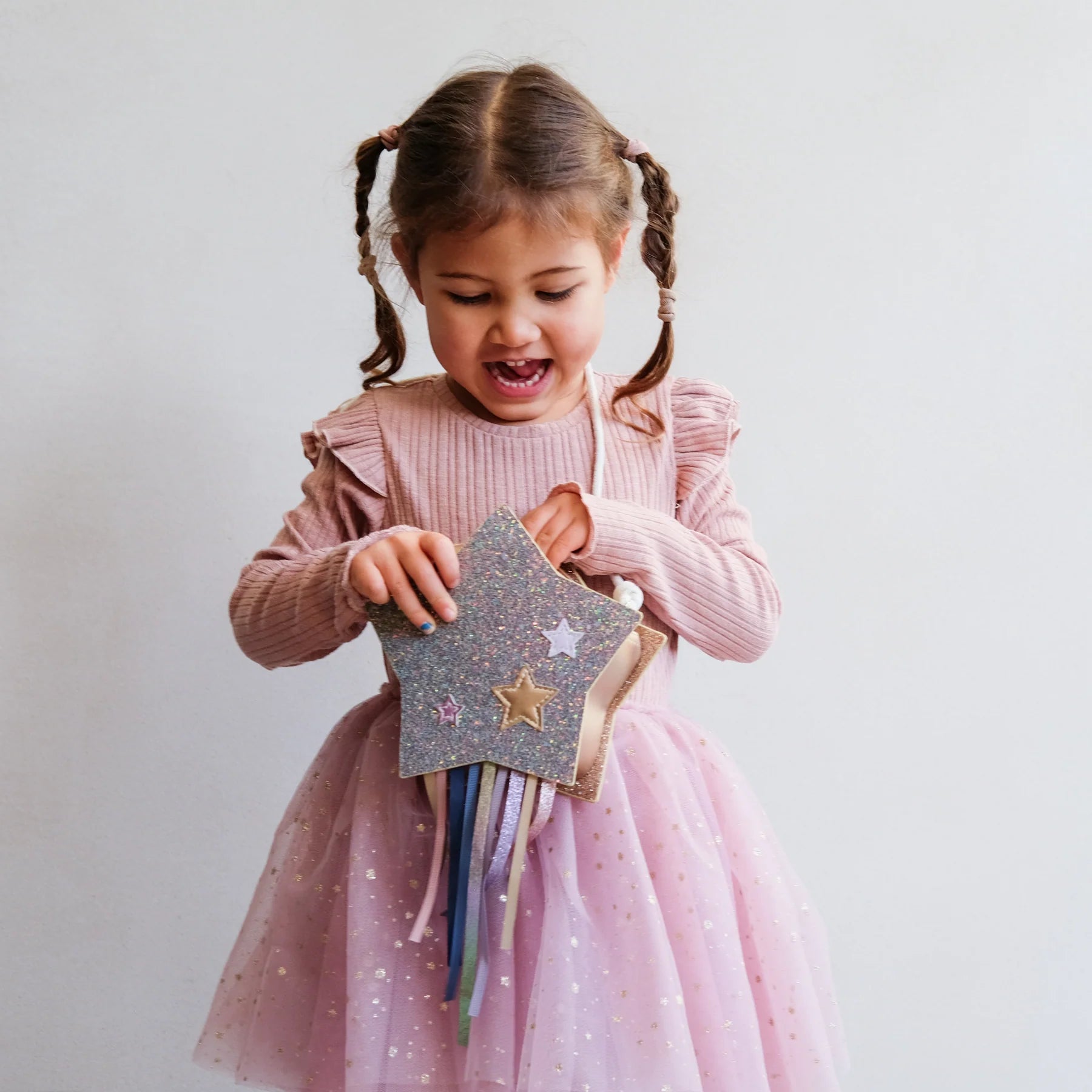 Tasche "Star Shower" / Sternen Handtasche für Kinder