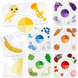 Montessori Spielzeug Farbspiel Puzzle