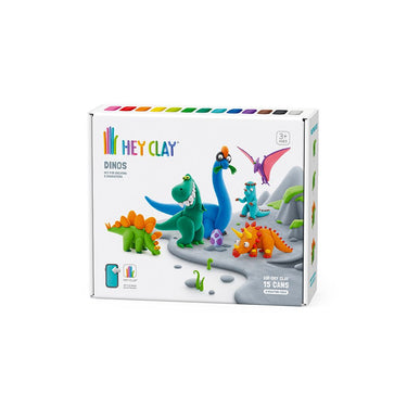 Knet Set - Dino 15er Set - modellieren & spielen