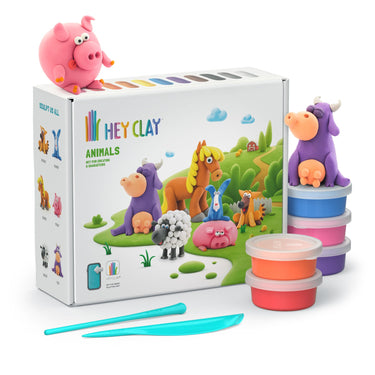 Knet Set - Tiere 15er Set - modellieren & spielen