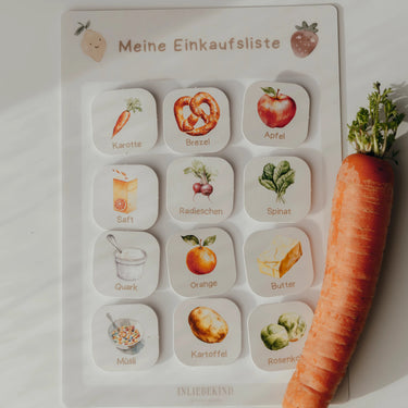 inliebekind - Einkaufsliste 