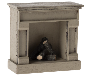 Miniatur-Kamin "Off-white" - Zubehör Maileg
