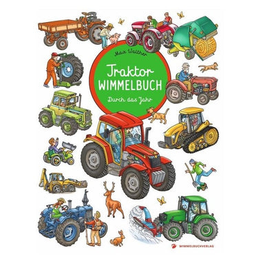 Traktor  Wimmelbuch durch das Jahr