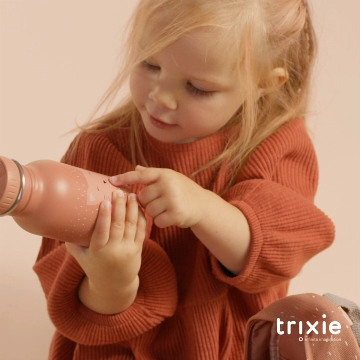 Trinkflasche aus Edelstahl (350ml) - verschiedene Tiermotiven Trixie
