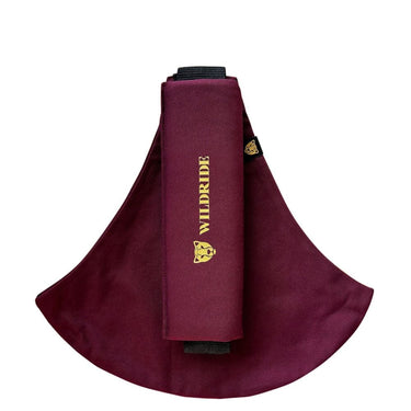 Kindertrage Wildride seitliches Hüfttragen -Merlot