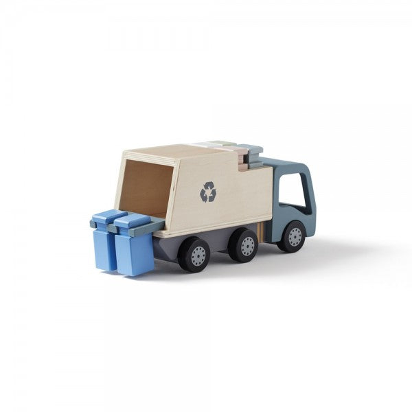 Müllauto - Aiden - interaktives Holzspielzeug