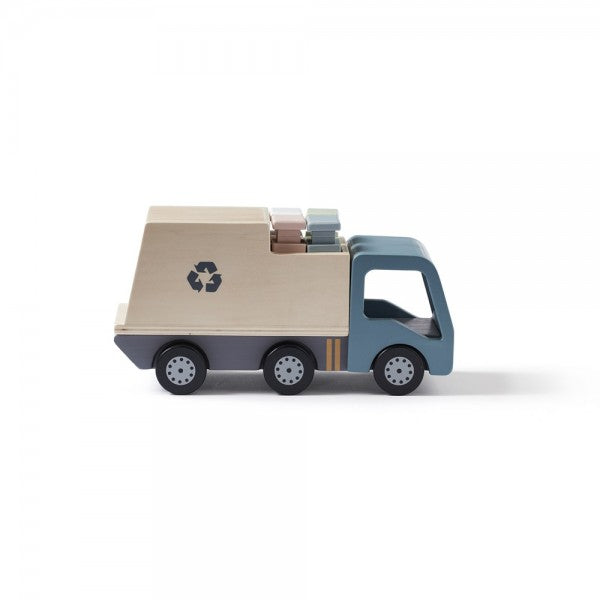 Müllauto - Aiden - interaktives Holzspielzeug