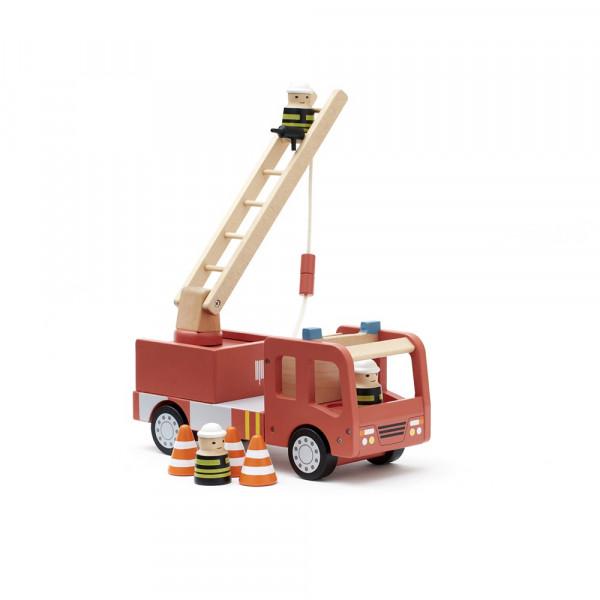 Feuerwehr Aiden - Holzspielzeug drehbarere Leiter