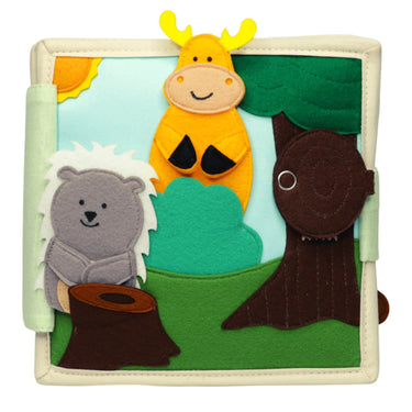 Tierfreunde - 6 Seiten Mini Quiet Book