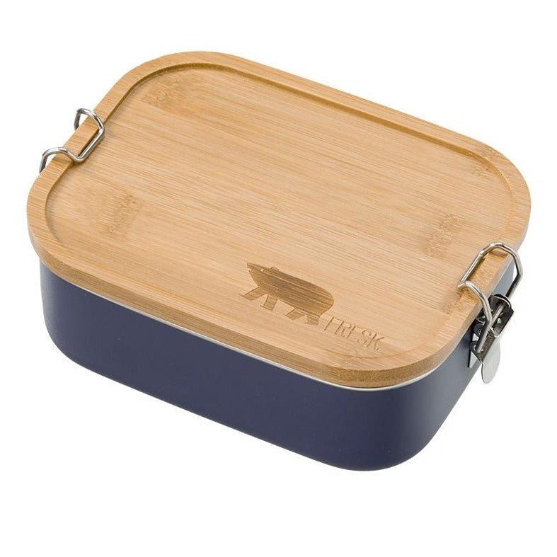 Stainless Steel Lunch Box "Nightshadow blue Polarbear"