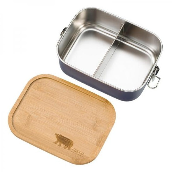 Stainless Steel Lunch Box "Nightshadow blue Polarbear"