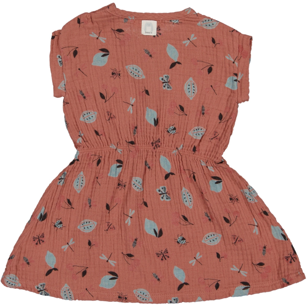 Sommer Musselin Kleid mit sommerlichen Print