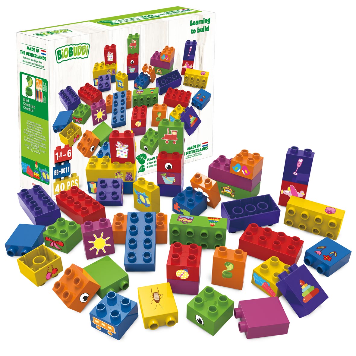 Biobuddi - 40 building blocks