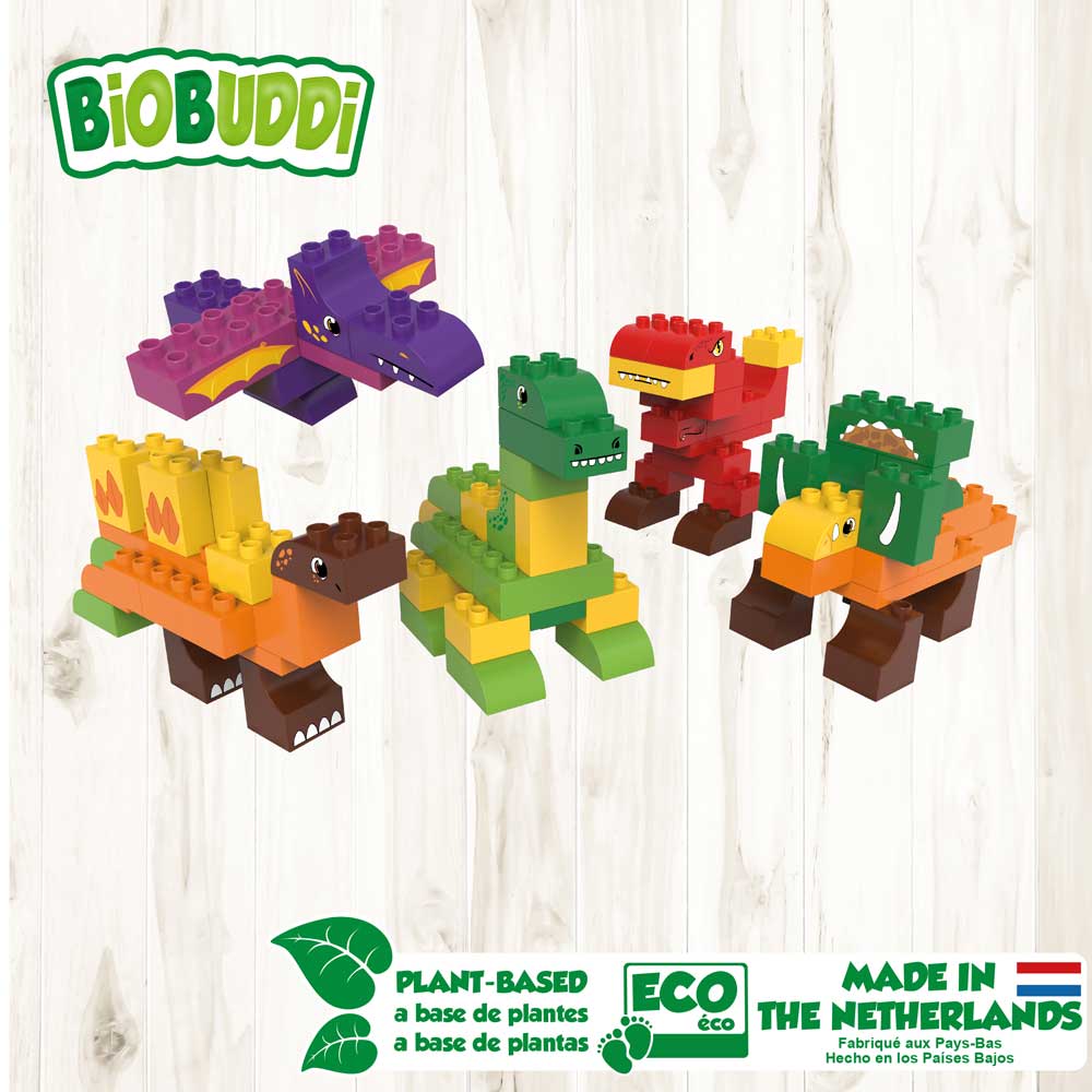 Biobuddi - building block set dinosaurs