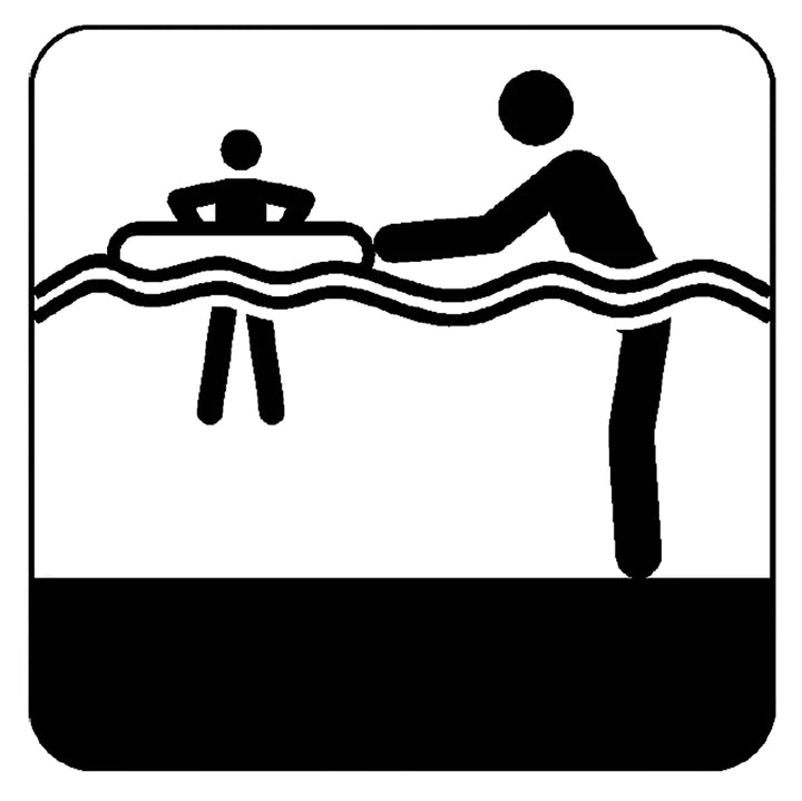 Baby Schwimmreifen / Schwimmring / Schwimmhilfe mit Babysitz - Einhorn
