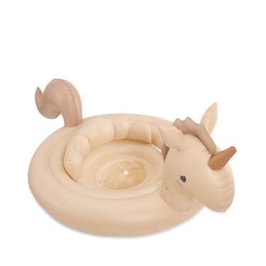 Baby Schwimmreifen / Schwimmring / Schwimmhilfe mit Babysitz - Einhorn