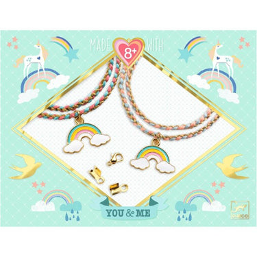 Schmuck basteln: Regenbogen