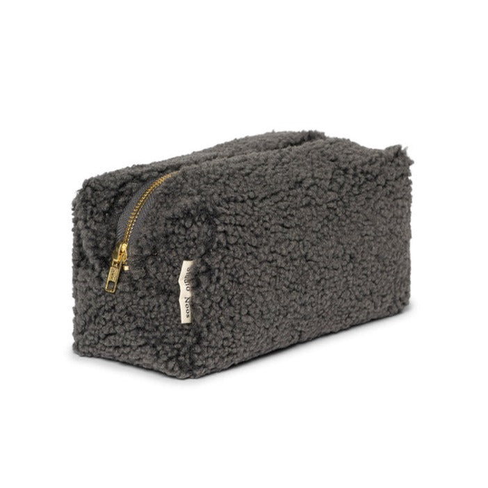 Kosmetiktasche - Chunky Teddy Dark Grey