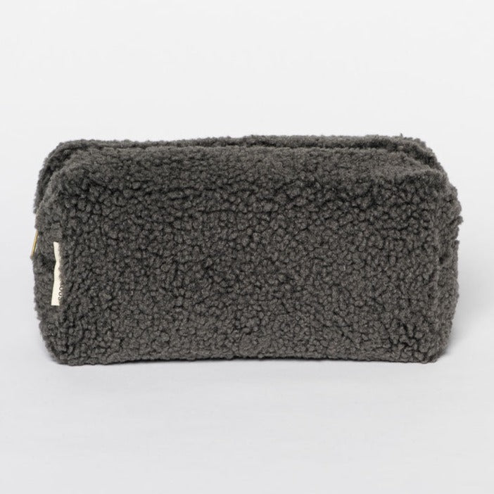 Kosmetiktasche - Chunky Teddy Dark Grey