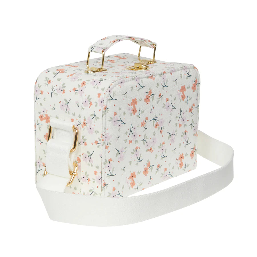 Floral Suitcase Tasche