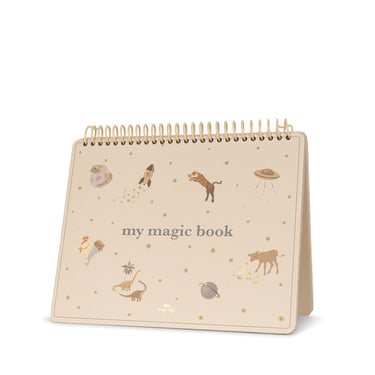 Magisches Malbuch sleet mit Wasserstift für Kleinkinder / Wassermalbuch FSC, wiederwendbar
