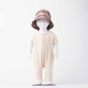 Strampler/ Overall coral/pink - Boho Vintage