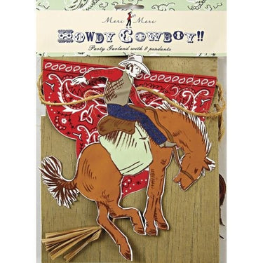 Howdy Cowboy Girlande