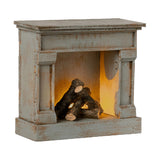Maileg - Miniatur-Kamin "Off-white"