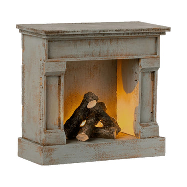 Maileg - Miniatur-Kamin "Off-white"