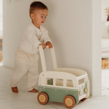Vintage Walker - Lauflernwagen & Aufbewahrung Little Dutch