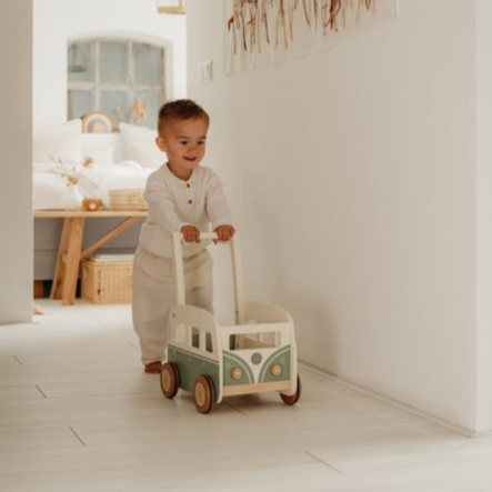 Vintage Walker - Lauflernwagen & Aufbewahrung Little Dutch