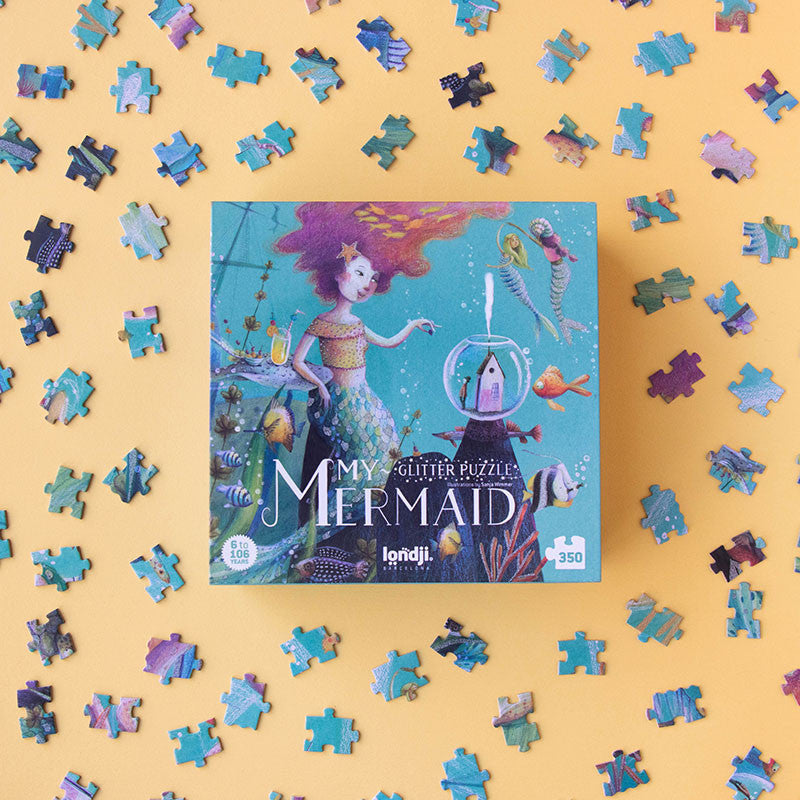 Großes Meerjungfrauen Puzzle / Puzzle "My Mermaid"