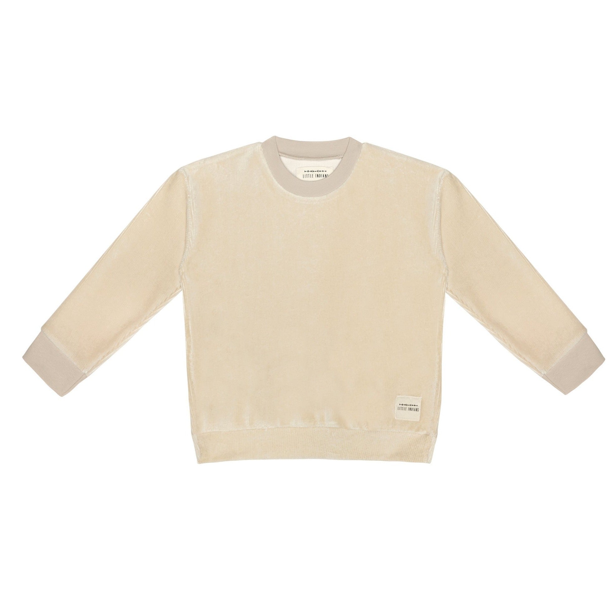 Pullover "Boxy Corduroy Cement"