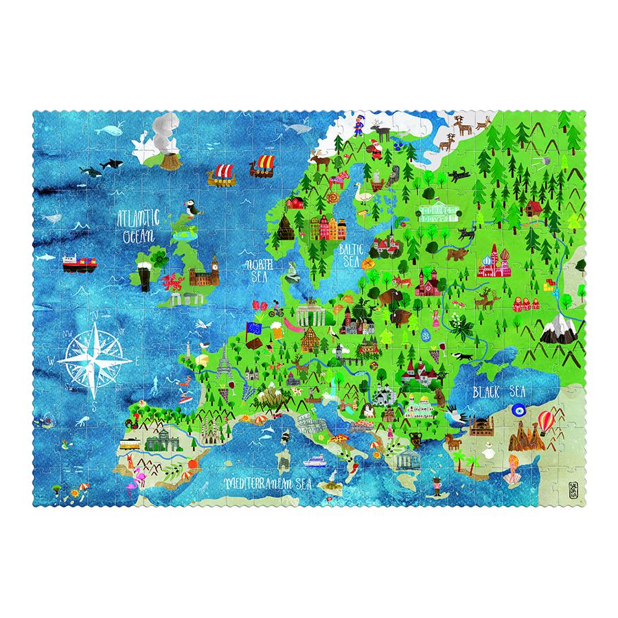 Puzzle "Discover Europe"