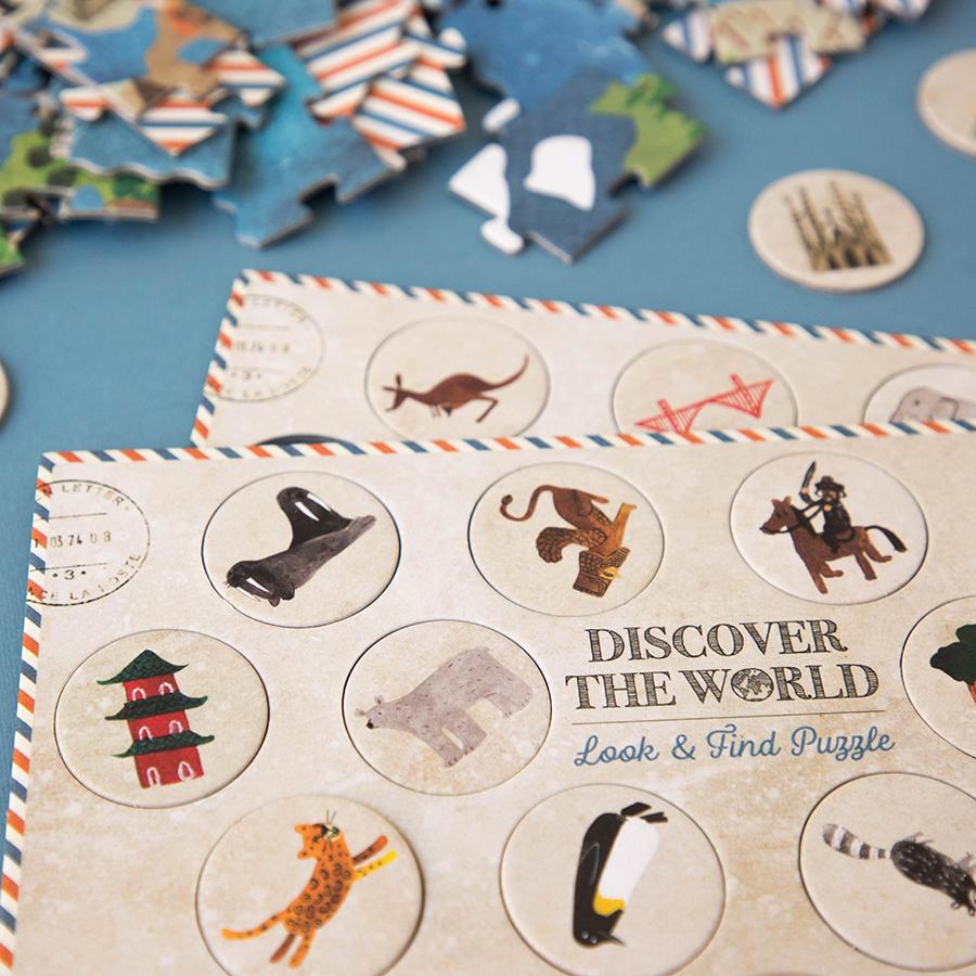 Puzzle "Discover the World"