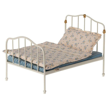 Miniatur Bett "off white" - Zubehör Maileg